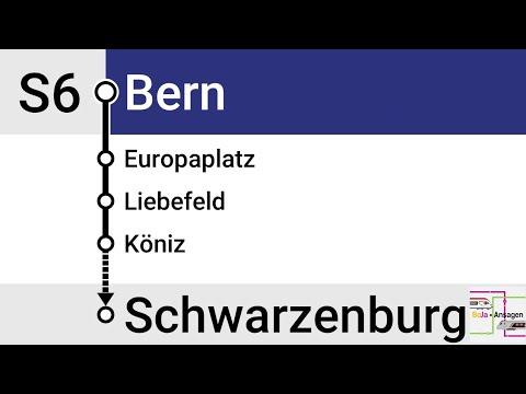 BLS Ansagen | S6 Bern - Schwarzenburg | BoJa Ansagen
