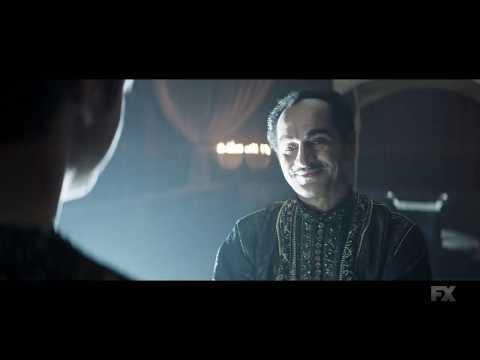 LEGION---DAVID MAKES PEACE WITH  AMAHL FAROUK SO HE CAN START HIS NEW LIFE AS A BABY---HD