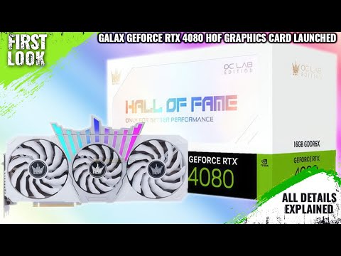 GALAX GeForce RTX 4080 HOF Graphics Card With 470W TDP Launched - Explained All Spec, Features