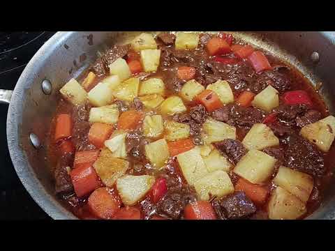 Beef Stew with Pineapple