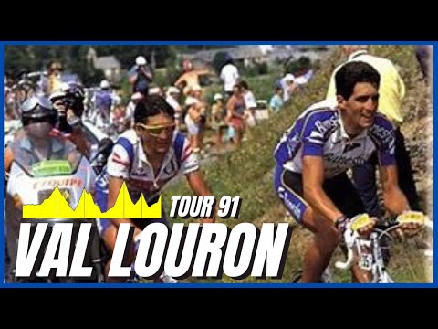The beginning of a dynasty -VAL LOURON 1991- The best stages in cycling history. INDURAIN-CHIAPPUCCI