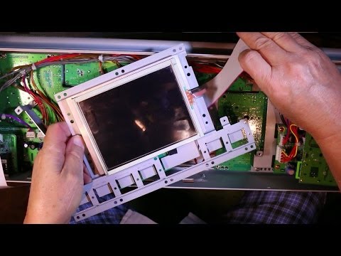 How to Fix Korg M3 Display - Change Touch Panel - PART 1