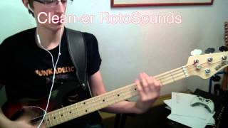 Video thumbnail for Elixir NANOWEB Bass strings 45 - 105 demo by TomOConnorBassGuitar