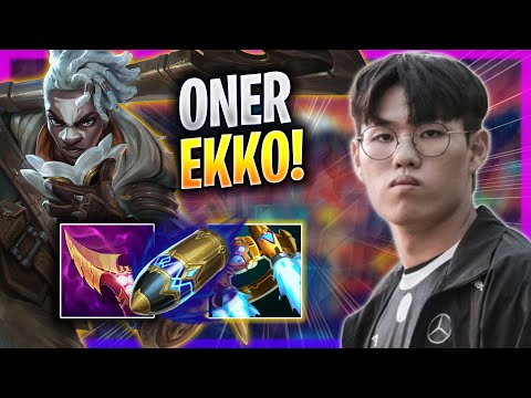 ONER IS A GOD WITH EKKO! - T1 Oner Plays Ekko JUNGLE vs Taliyah! | Season 2023