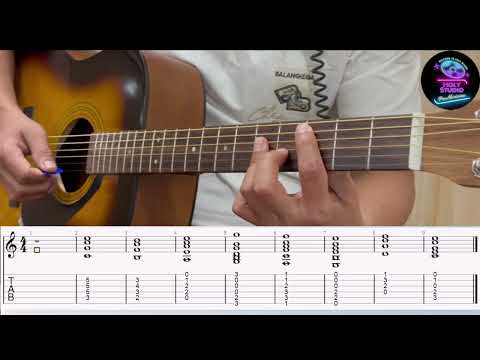 C Family Chords Ascending and Descending Tempo 60 (Guitar Lesson For Basic)