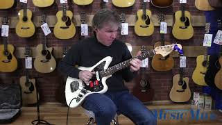 Video thumbnail for Fender American Professional Jaguar Rosewood Fingerboard Electric Guitar Olympic White - DEMO by Manchester Music Mill