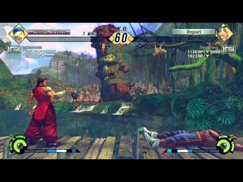 USF4 Match: nekopunch (Yun) vs _Serpentina_ (Dee Jay)