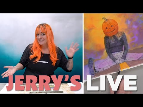 Jerry's LIVE Episode #JL405: Mixed Media with Arte Moderns Paper