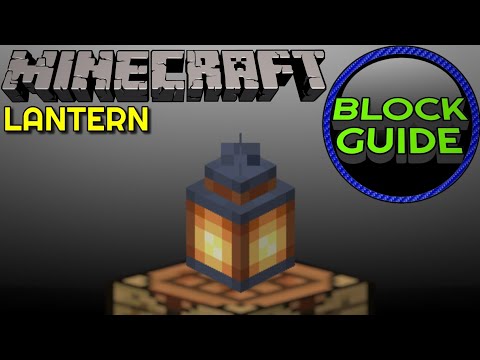 How To Craft And Use Lantern - Minecraft Block Guide