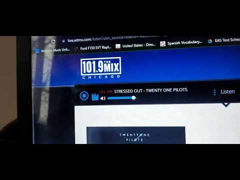 Illinois Required monthly test on WTMX