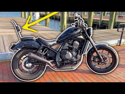 Rebel 1100 Burly Brand Sissy Bar- Bigger Is Better?!