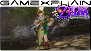 Fishing in Zelda: Majora's Mask 3D - Gameplay (Direct Feed - 3DS)