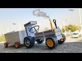 How To Make A Tractor Trolley DIY From Matchbox Made At Home Science Project