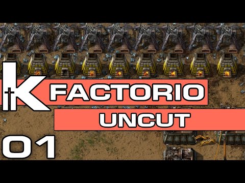 Factorio Uncut Ep 1 | The Tree Chopping Episode | Let's Play Factorio 0.17