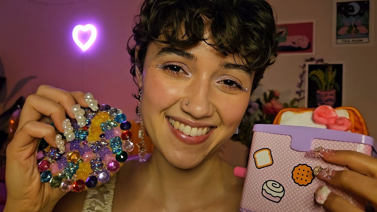 ASMR Tapping & Scratching With XL Nails 💅 (tingly, trigger test, whispered, sleepy & relaxing) - inASMR
