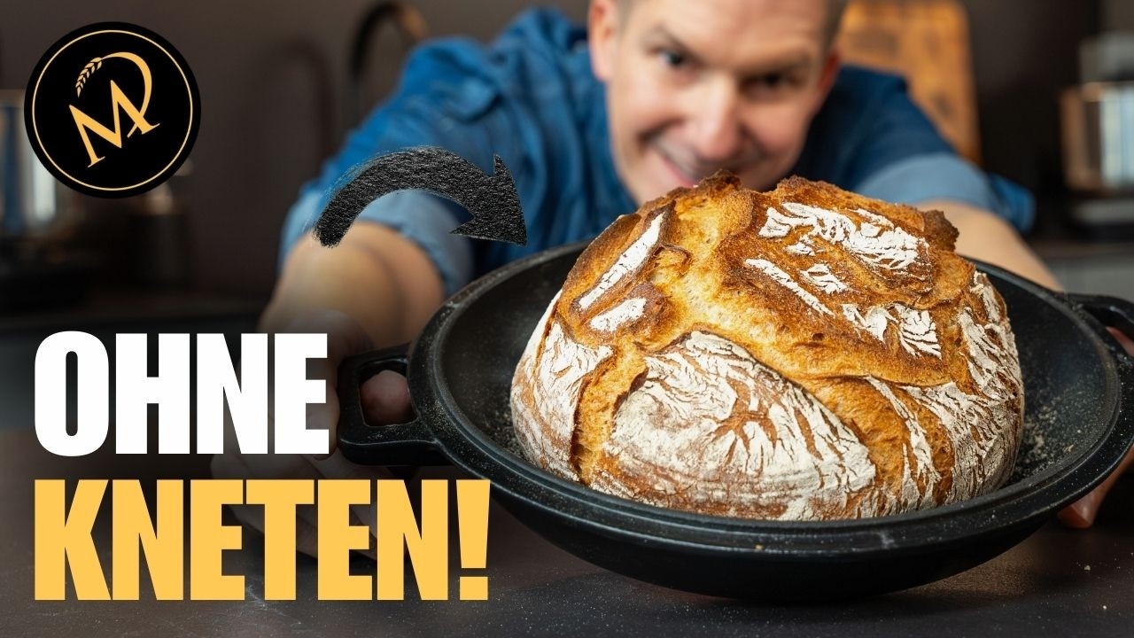 Einfaches Alltagsbrot ohne Kneten