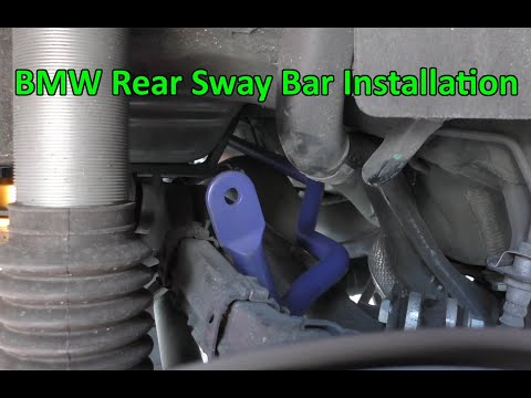 BMW F2x F3x Rear Sway Bar Installation