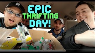 EPIC Thrifting Day! Video Games, Star Wars Legos, Vintage Electronics & More!