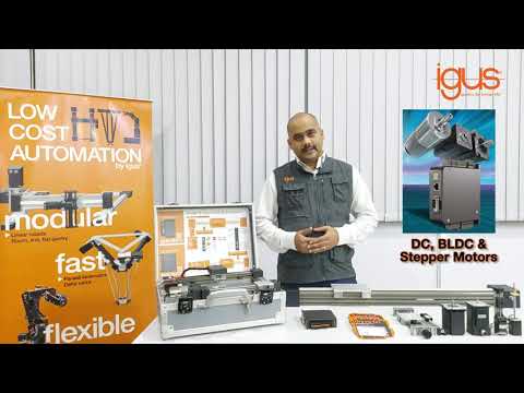 igus®- D1 Dryve for stepper motors, EC motors and DC motors