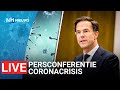 LIVE: laatste persconferentie Mark Rutte over coronacrisis