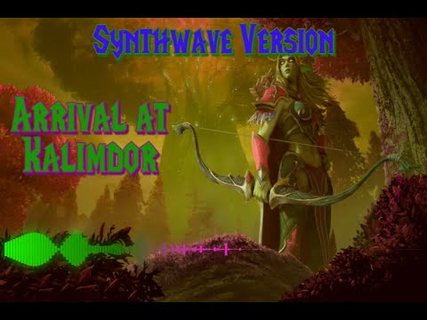 Warcraft 3 Night Elf Theme 01 (Synthwave) - Arrival at Kalimdor