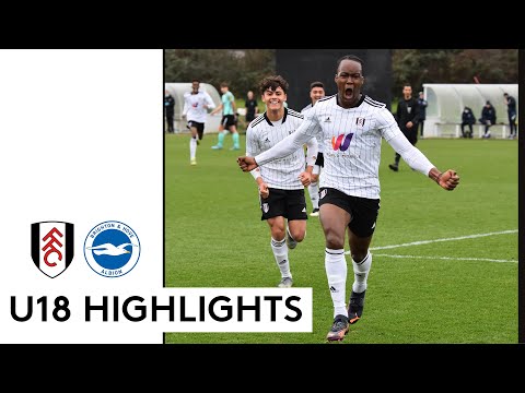 Fulham U18 5-1 Brighton & Hove Albion U18 | Premier League South | Big Win For Young Whites