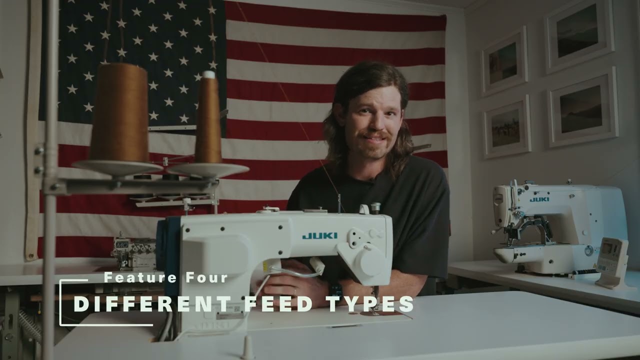 JUKI DDL-9000C: Exclusive Industrial Features with JUKI Star Bill Mitchell