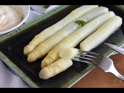 💚 Como cocer espárragos blancos ES MUY FÁCIL Y QUEDAN PERFECTOS !!