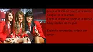 Extraña Sensación (letra) RBD
