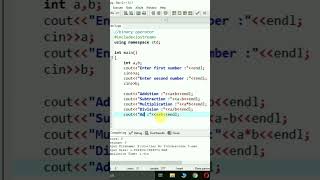 Arithmetic Operators In C++ Program | C++ Programming language | C plus plus Tutorial on Operators
