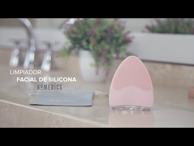 Vídeo relacionado con GKL - Limpiador facial con revestimiento de silicona ultrasónica y doble función limpieza y masaje (Verde) (Azul)