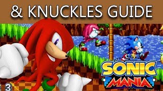 Sonic Mania & KNUCKLES - How To Unlock Special Mode With KNUCKLES AS SECOND CHARACTER!