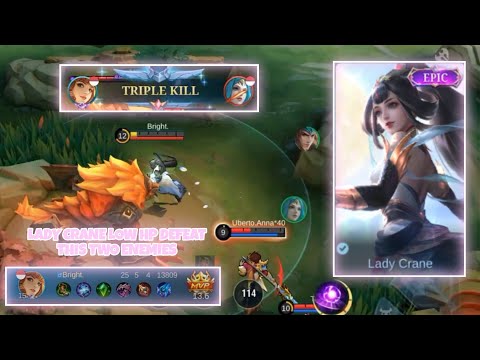 GUINEVERE LADY CRANE LOW HP DEFEAT THIS TWO ENEMIES:)) - Raymarcc