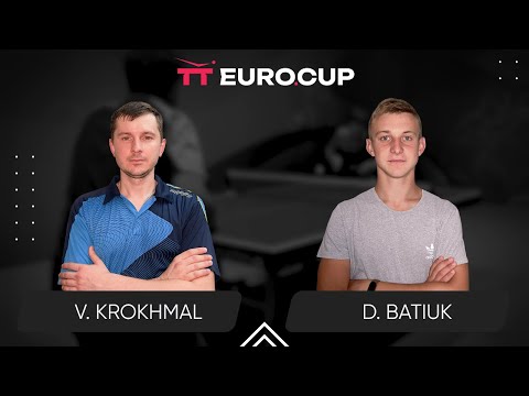 09:30 Vitalii Krokhmal - Dmytro Batiuk 26.03.2024 TT Euro.Cup  Ukraine Master. TABLE 3