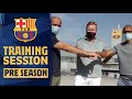 RONALD KOEMAN VISITS CIUTAT ESPORTIVA ? ☀️