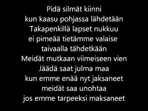 Pimeä Tie, Mukavaa Matkaa video