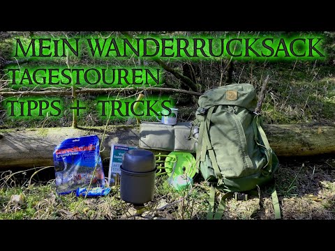 Wanderrucksack für Tagestouren / Inhalt / Tipps + Tricks