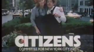 Anne Meara & Jerry Stiller 1970s New York City PSA