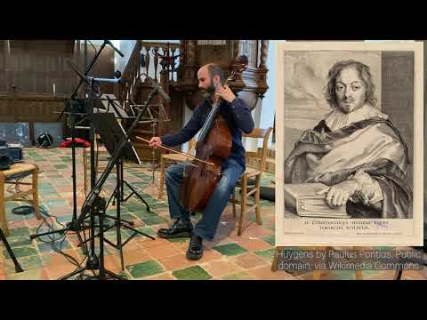 Allemande for Lyra Viol by Constantijn Huygens