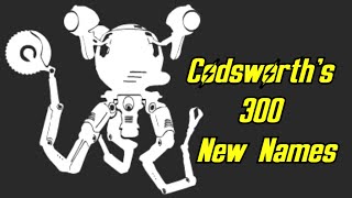 Fallout 4 Patch 1.6 - The Best of Codsworth’s 300 New Names – Includes Name List
