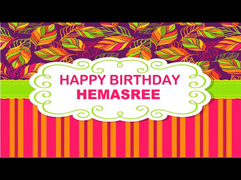 Hemasree   Birthday Postcards & Postales