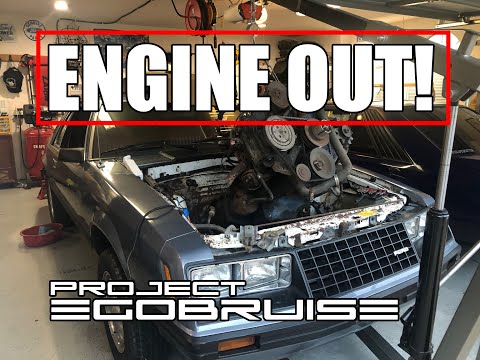 '79 Ecoboost Coupe "Project EgoBruise" - Teardown / Pulling the Engine - Episode 13