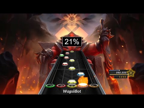 The Glory of Combat - Runescape 3 TzKal-Zuk Boss Fight Music on Guitar Hero