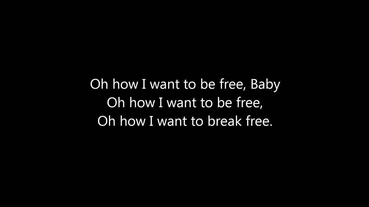 Queen - I want to break free Lyrics