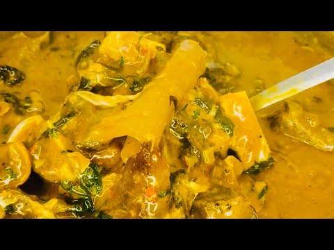 How To Make Delicious Utazi Soup / With Recipe (Nigerian Soup)