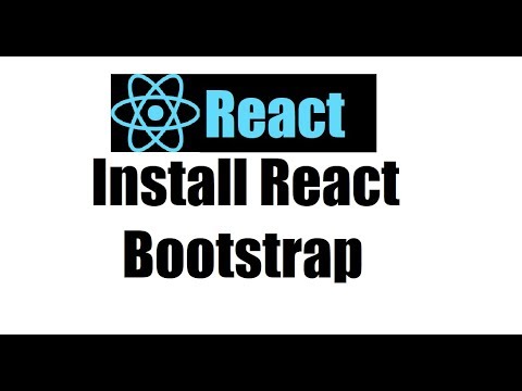 React Js 2 Install React Bootstrap