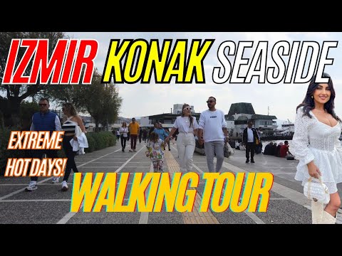 Passeio a pé por Izmir: Píer Konak, dança e dias quentes memoráveis!