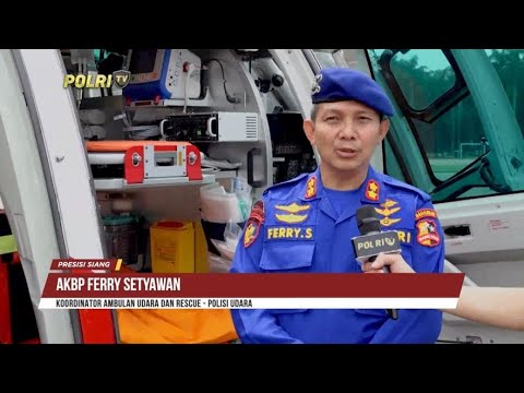 AMBULAN UDARA POLRI, RESCUE CEPAT DALAM OPRASI KETUPAT