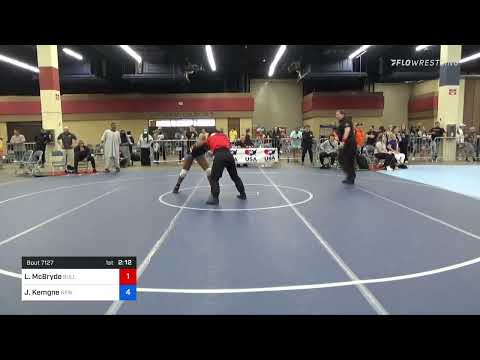 72 Kg Quarterfinal - Latifah McBryde, Bulls Wrestling Club Vs Jessica Kemgne, New York City RTC C1