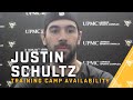 Justin Schultz Training Camp Day 3 Media Availability